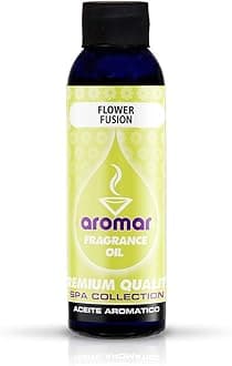 AROMAR Premium Fragrance Oil, Flower Fusion 4oz. Bottles. Long Lasting Aromatic Scent, Fresh and Revitalizing Aromatherapy for Living Room, Bedroom, and Kitchen