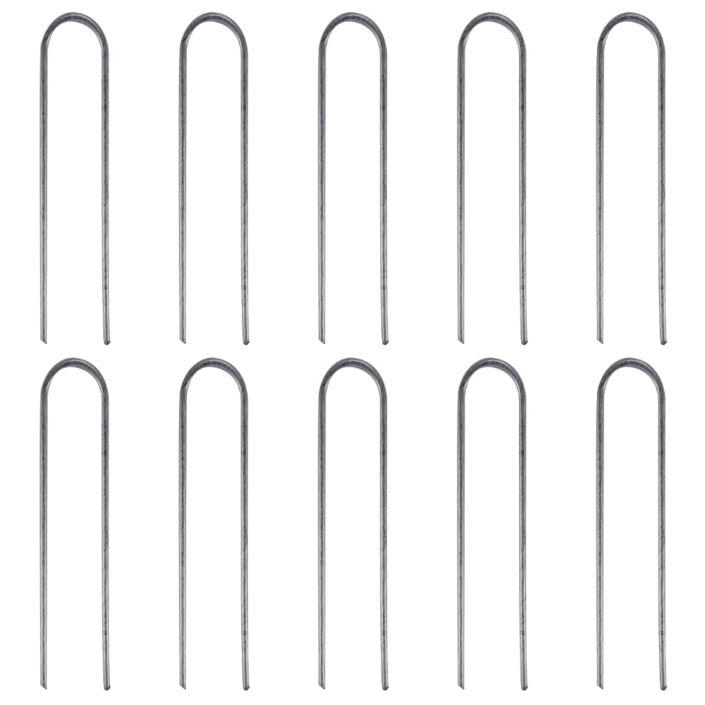 GS50/10PS Drip Irrigation 6" Galvanized Wire Stake for 1/2" Tubing, 10-Pack