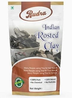 Indian Roasted Clay | Bhutdo | Khadi | Mitti | Butter Soil Manure | Roasted nakumatt | nakumatt Clay, 400 gm 400 gm