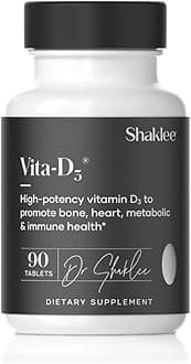 Vita-D3® 2,000 IU - High-Potency Vitamin D3 for Bone, Heart, and Immune Health | Vitamin D, Enhance Calcium Absorption and Overall Wellness | 1 Tablet Daily - 90 Tablets