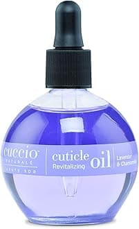 Cuccio Naturale Revitalizing Hydrating Cuticle Oil to Repair Cuticles Overnight- Remedy For Damaged And Thin Nails - Paraben And Cruelty Free - Lavender & Chamomile 2.5 Oz