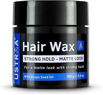 Ustraa Hair Wax Strong Hold - Matte Look - 100g
