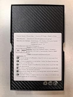 Ultra Thin and Lightweight Aramid Carbon Fiber Case for Nothing Phone 2 (Black)