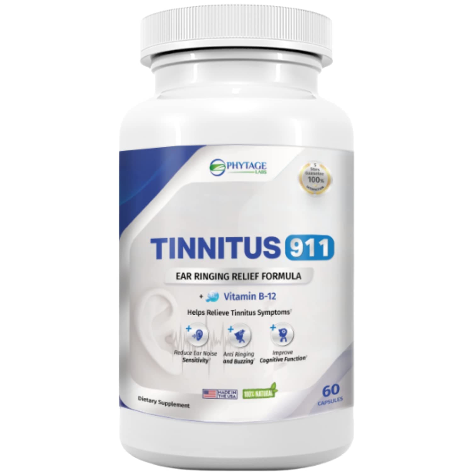 - Tinnitus Relief Supplement - Ear Ringing Relief