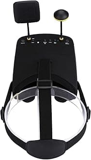 Labymos EV800D 5.8G 40CH 5 Inch 800 * 480 Video Headset Diversity FPV Goggles With Battery for Remote Control Model FPV