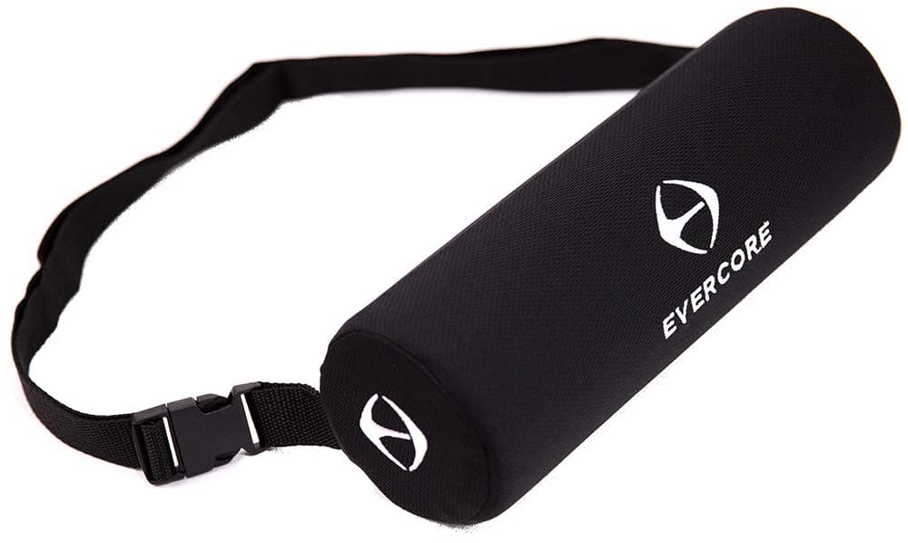 Evercore: Low Back Support - Lumbar Roll - Small or Medium - Ergonomic Design, Maintains Shape Overtime, Helps Improve Posture