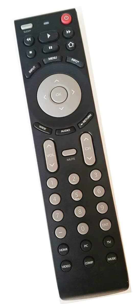 Smartby Remote Control Compatible with JVC Emerald Series Replacement for JVC EM42FTR EM48FTR EM55FTR EM65FTR LED HDTV