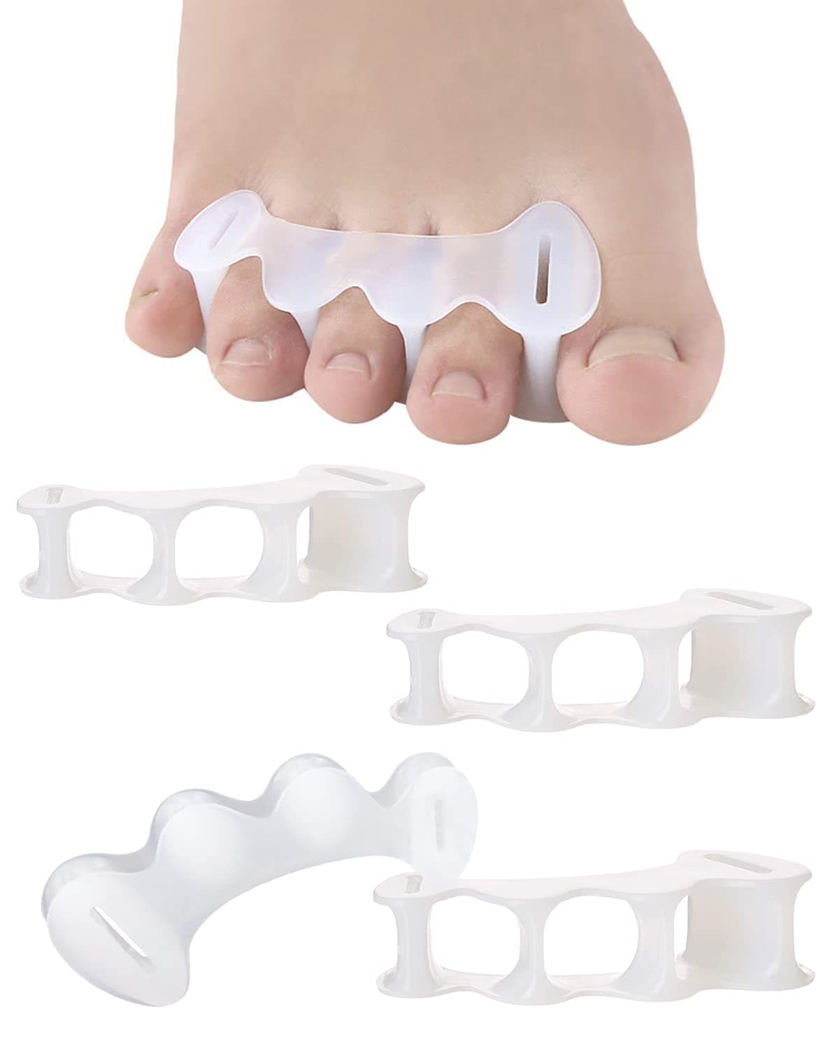 2 Pairs Toe Separators