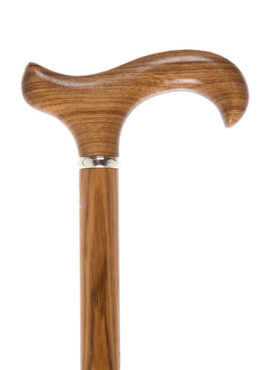 Zebrano Derby cane walking stick