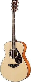 FS800 Small Body Solid Top Acoustic Guitar, Natural