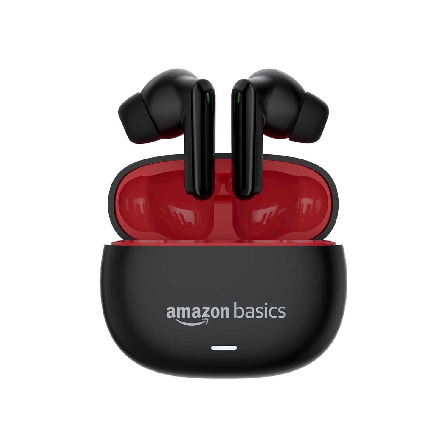 True Wireless in-Ear Earbuds with Mic, Low-Latency Gaming Mode, Touch Control, IPX5 Water-Resistance, Bluetooth 5.3, Up to 60 Hours Play Time, Voice Assistance and Fast Charging (Black)