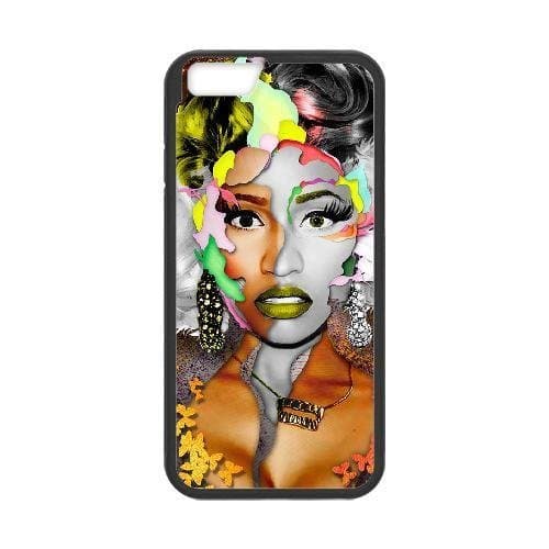 Generic Cell Phone Case for iPhone 6 4.7 Inch [Black] Nicki Minaj [Custom] KA5901