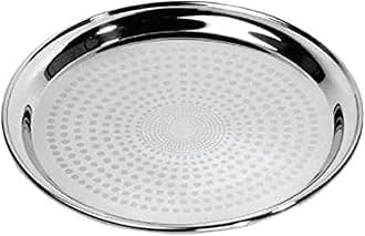 Royalford Group Round Plate - Silver