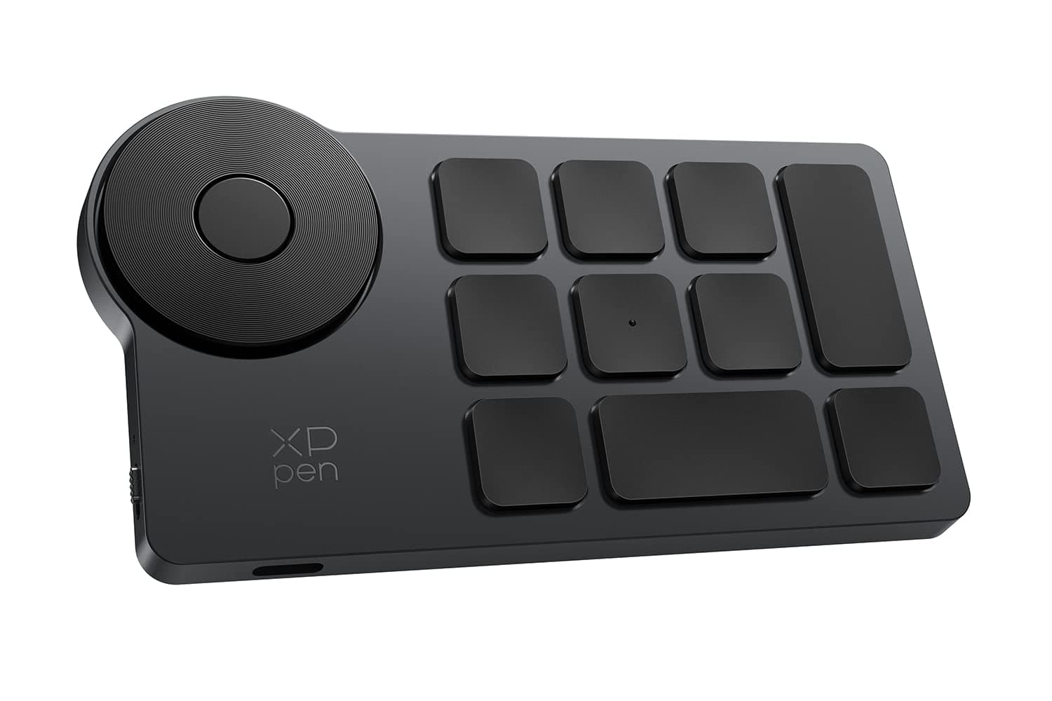 XP-PEN XPPen Mini Keydial ACK05 Wireless Shortcut Keyboard Bluetooth Programmable Express Remote Control with Dial & Customized Express Keys for Drawing Tablet PC MacBook Windows Images Video Editing