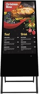 Free Standing Digital Signage Display Commercial Advertising Led Signs Screen w/HD Video Display - 43 Inch