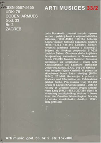 Arti Musices Print Magazine