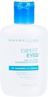 Maybelline Expert Eyes Oil-Free Eye Makeup Remover, For Washable Eye Makeup, 2.3 fl. oz.