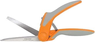 Fiskars 9" RazorEdge Easy Action Fabric Shears, Arts and Crafts, Stainless Steel