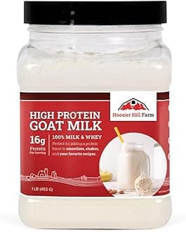 High Protein Goat Milk Powder, 1LB (Pack of 1)
