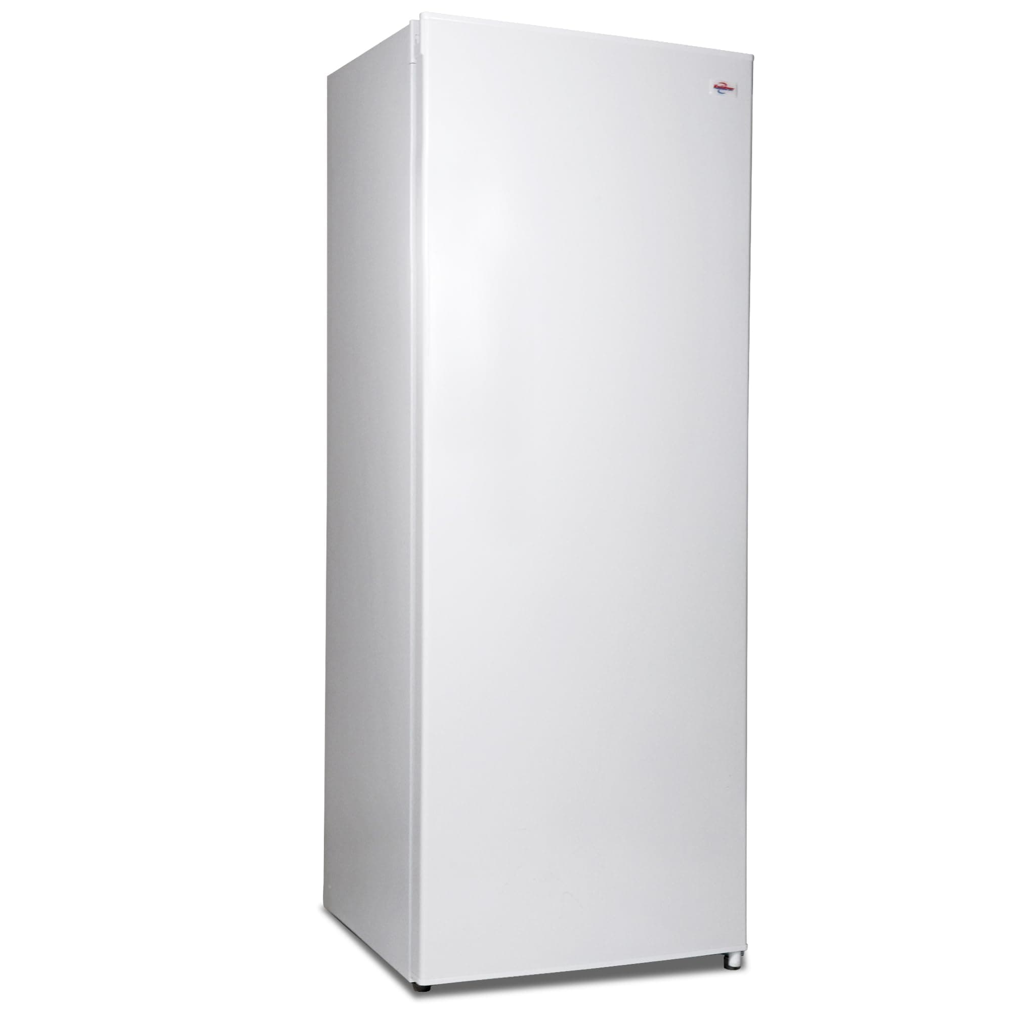 Upright freezer - 4 Fixed Grid Shelves, Garage Ready, Meat Storage, Manual Defrost, Space Saving, Congelador For Home, Apartment, Basement, Dorm, Room, 7 Cubic Feet Capacity, White