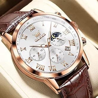 OLEVS Ladies Luxury Gold Silver Stainless Steel Quartz Watch Waterproof Date