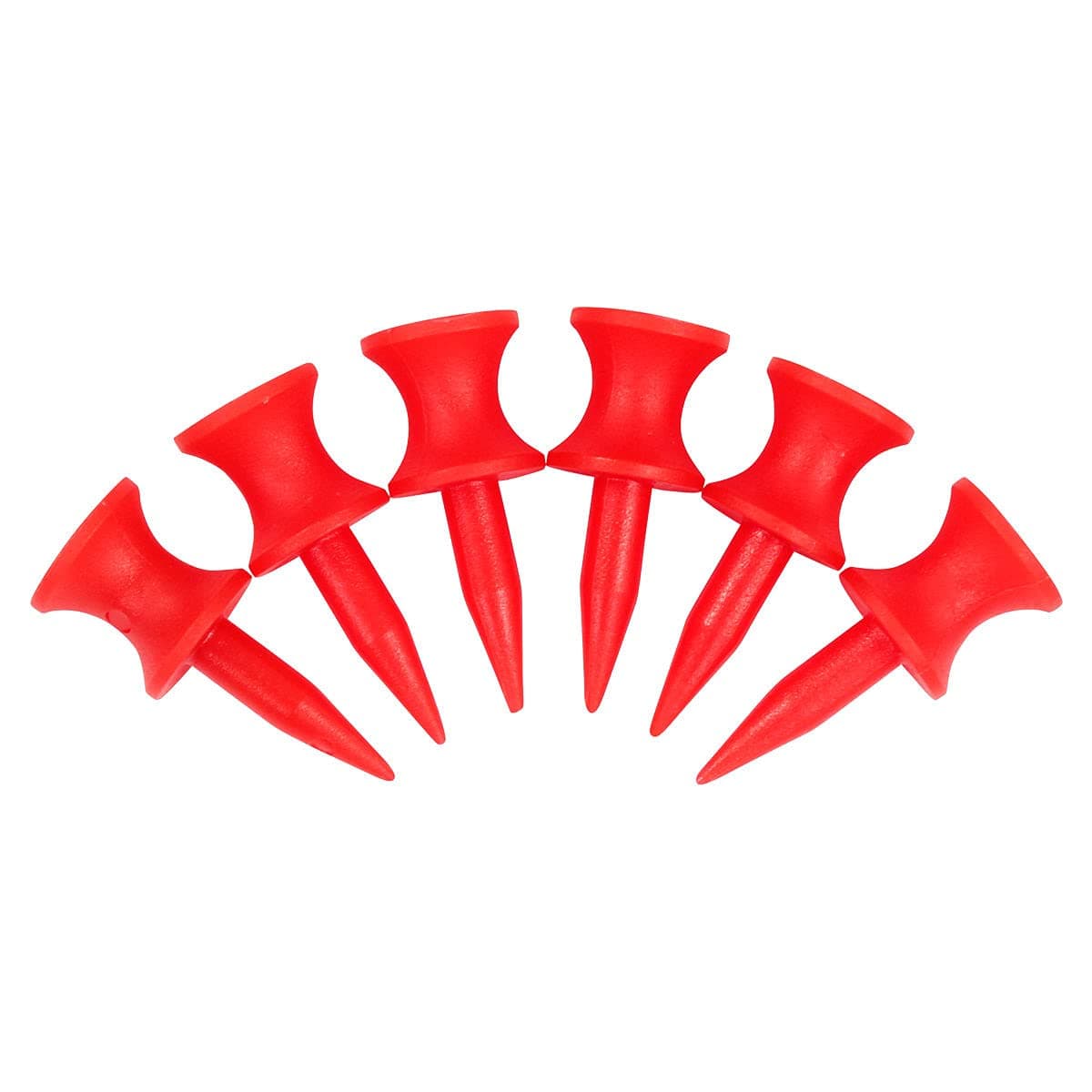 Masters 100 X 32mm Red Castle (Graduated) Golf Tees