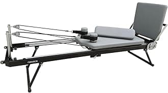 91" Pilates Reformer Machine Equipment with Spring for Home Workout,Foldable Reformer Pilates for Beginner ,Big Size