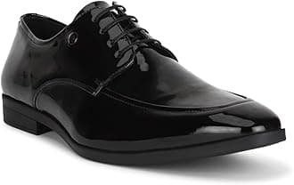 Louis PhilippeMen Formal Black Patent Leather Derby