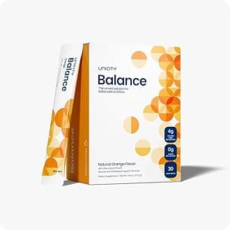 Balance Natural Orange—Stay Full Longer by slowing Carbohydrate Absorption (30 Packets). Helps Support a Healthy Digestive System and Keeps Your Body Well maintained (30-Day Supply)
