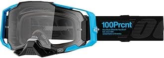 100% ARMEGA Premium Protective Sport Goggles with Ultra HD Lens & Nose Guard (Nuketown - Clear Lens)