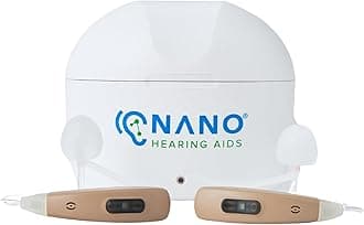 First Ear Plus BTE - Behind the Ear - For Adults & Seniors with Mild to Moderate Hearing Loss - Includes Rechargeable Battery, Portable Charging Case & Cable