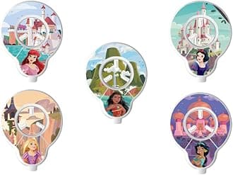 SmartEAR Cochlear Nucleus 7/8 Coil Skins – Disney Licensed Cochlear Implant Stickers – Unique Style and Reliable Protection – Durable and Wear-Resistant – Disney - Princesses