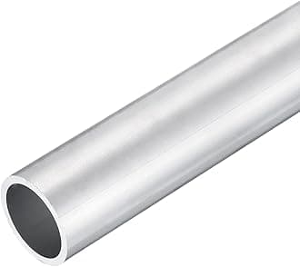DMiotech (35mm OD x 32mm ID) 6063 Aluminum Round Tube 300mm Length Industry Metal Tubing for Machinery Frame Construction DIY Projects