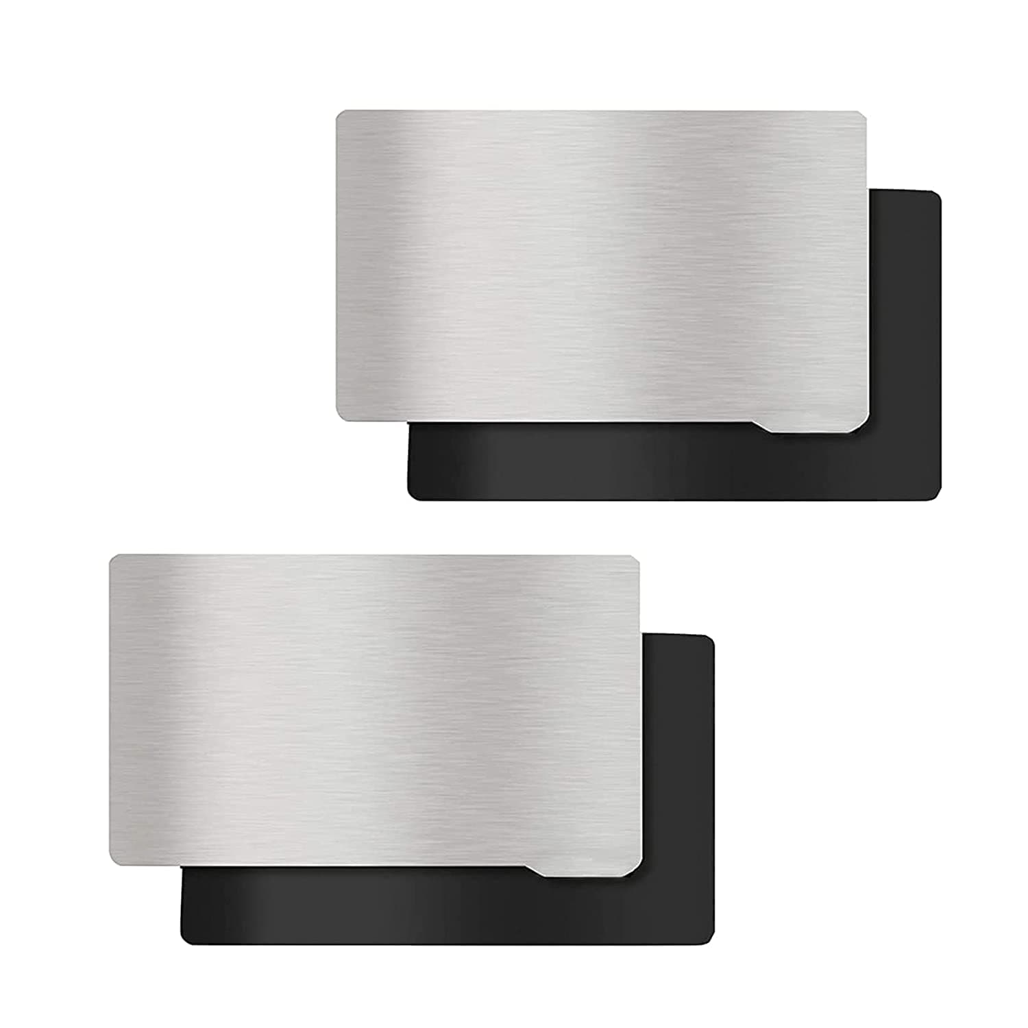 KOYOFEI 2PCS 3D Printer Platform for Elegoo Mars 3, Building Plate and Magnetic Sheet, Flexible Steel Plate Flex Bed for Elegoo Mars 3 3D Printer 150x95mm