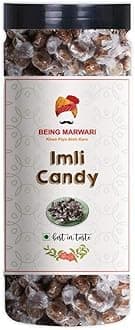 - Being Marwari Imli Candy, Khatti, Methi Imli, Tamarind Twist Candy (Jar Pack) - 600g