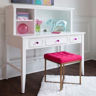 Writing Desk Finish: White