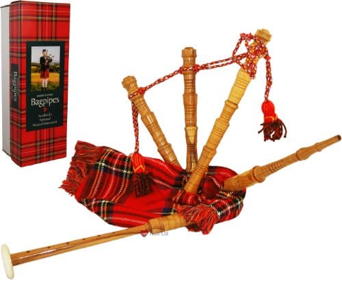 ROYAL STEWART JUNIOR PLAYABLE BAGPIPES
