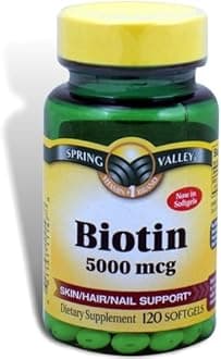 Spring Valley - Biotin 5000 mcg, Super Potency, 120 Softgels