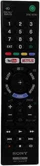 Original Sony RMT-TX300E TV Remote Control with Netflix Button for/fit KD43X7000E KD-43X7000E KD43X7000F KD-43X7000F KD43X720E KD-43X720E KD43XE7000 KD-43XE7000 Sony Televisions (1-493-314-11)