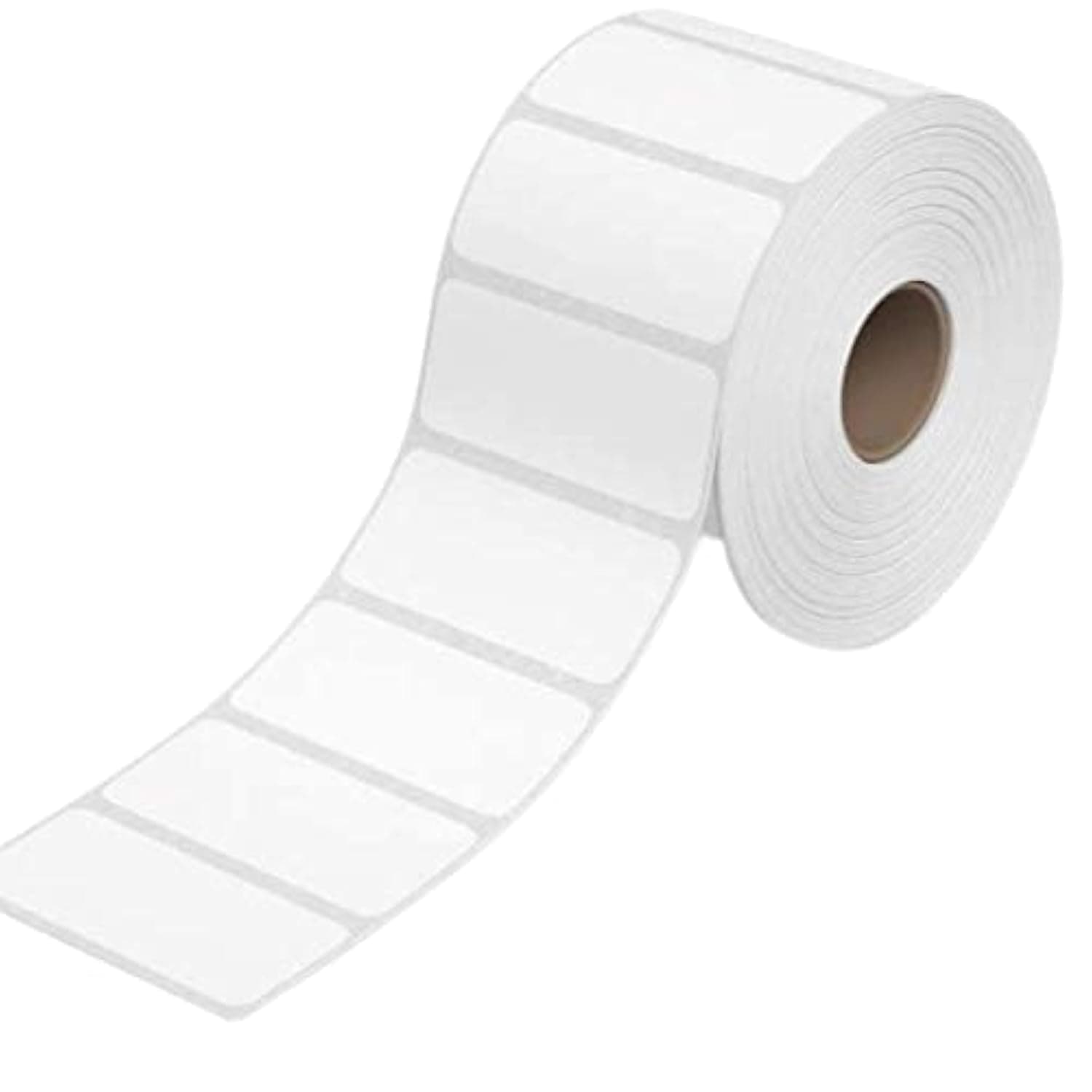 True-Ally 50x25 Chromo Barcode Label Sticker - 2 x 1 inches - 50mm x 25mm - 1000 Labels Per Roll - Self Adhesive Sticker for Printing Barcoding(Ribbon Required) (3 Rolls per Pack (3000 Labels))