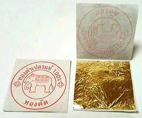 10 x 24K Gold Leaf On Base Sheets