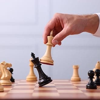 HEY! PLAY! 7-in-1 Combo Game For 4 Players with Chess, Ludo, Chinese Checkers & More,11.5 x 12 x 3 inches