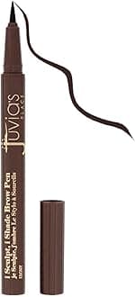 Juvia's Place iSculpt, iShade Eyebrow Pen - Brow Contour Pen, Eye Brow Definer, Waterproof Eyebrow Shaper, Eyebrow Filler Makeup, Long-lasting Brow Liner Makeup (Ebony)