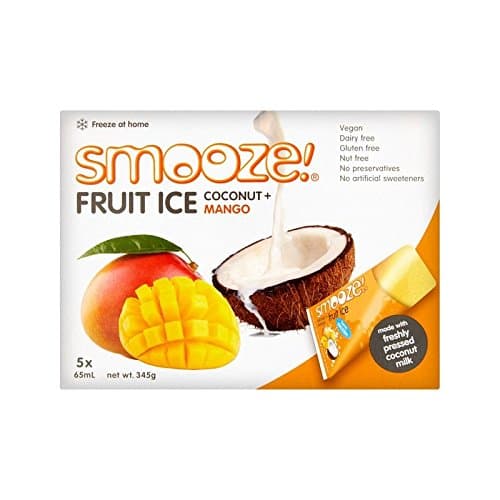 Smooze Mango Fruit Ice Lollies 5 x 65ml