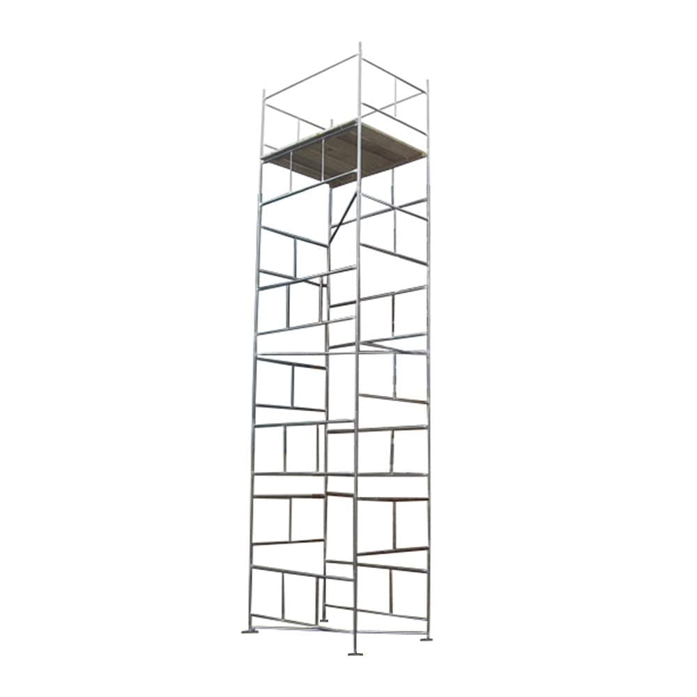 9.7m (31'7") Working Height 6’ x 4’ Scaffold Tower (Frames & Platform Boards)