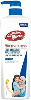 LIFEBUOY Antibacterial Body Wash, Mild Care, 100 percent stronger germ protection and hygiene with 10x Moisturizers, 700ml