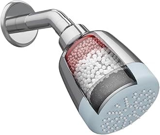 WaterScience CLEO Shower Filter for Bathroom | Hard Water Softener for Hair and Skin | Water Softener for Home - CLEO-SFS-423