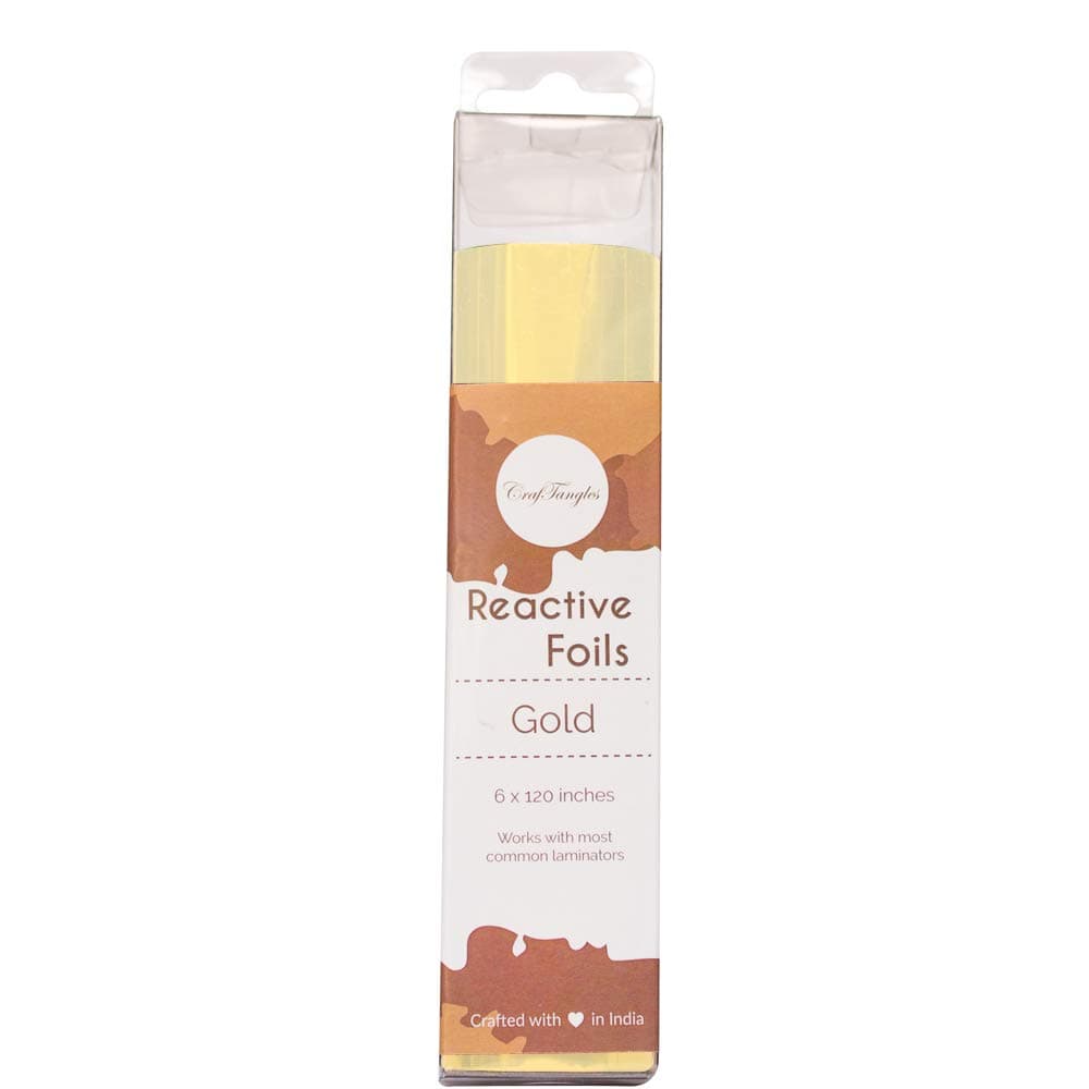 Gold Reactive Foils Transfer Sheets