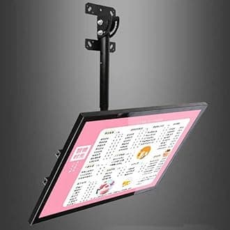 Slim Snap Frame LED Light Box, LED Restaurant Menu Board, LED Backlit Menu Board For Restaurant Cafe Shops Wall Mounted Billboard (60x50cm)