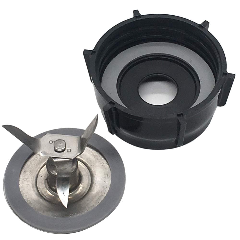JOYSTAR Ice Crusher Blade with Replacement Jar Base Cap, 2 Rubber O Ring Sealing Ring Gaskets Combo,Fits Oster 4961 blender blade,Oster 4961 Ice Crusher Bladeï¼Å’oster blender blade replacement parts